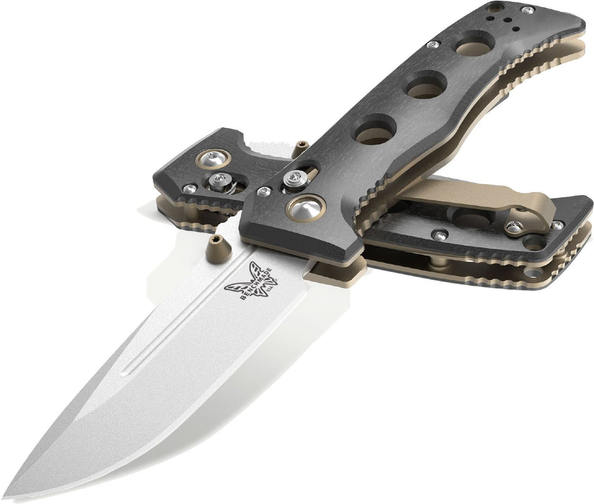 Benchmade 585 Barrage Axis-assist Folding Knife With Manual Knife