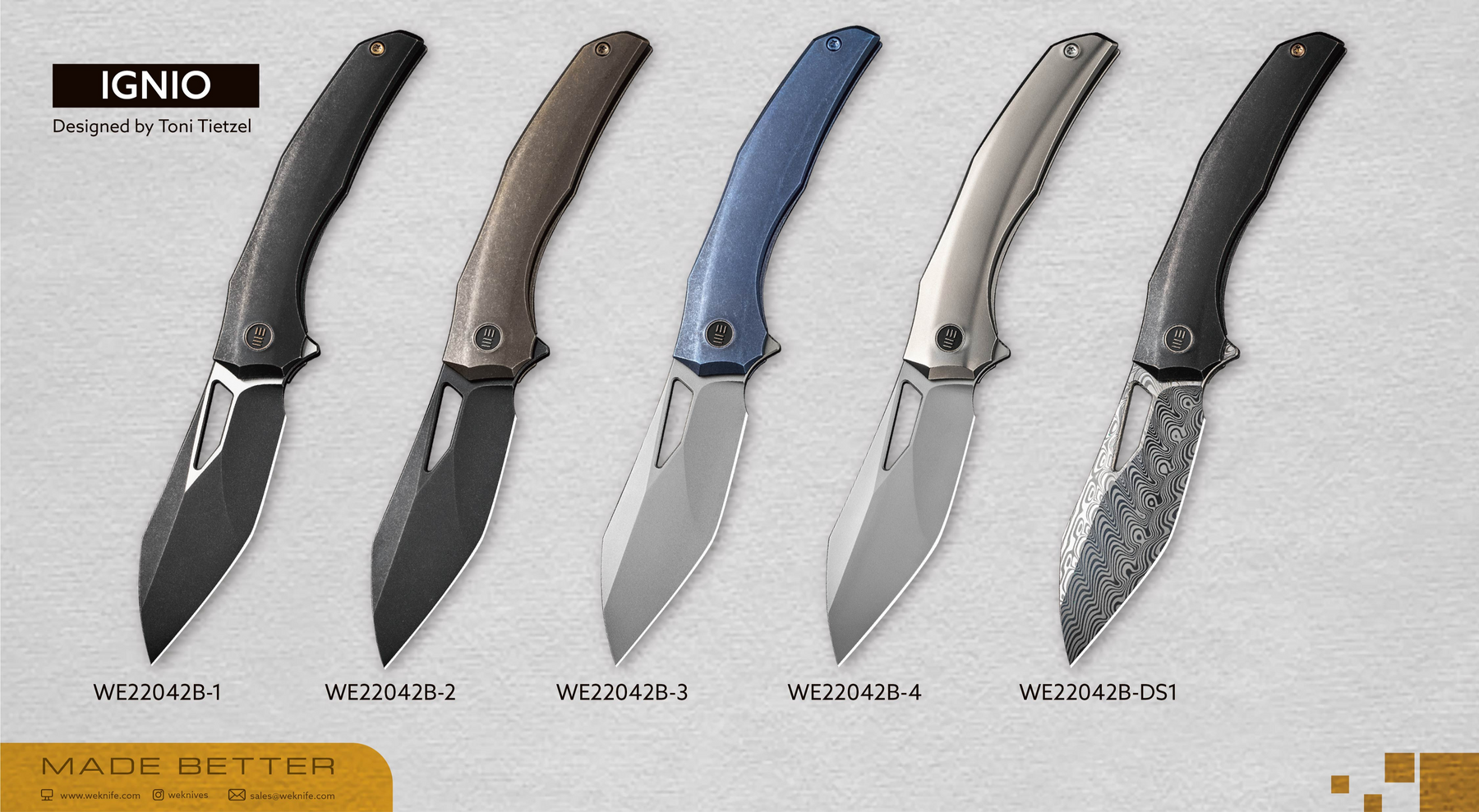 The Ultimate EDC Companion: We Knife Co. Ignio Pocket Knife