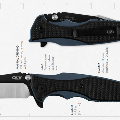 Zero Tolerance Knives Steels, Materials, Dimensions, & Weights