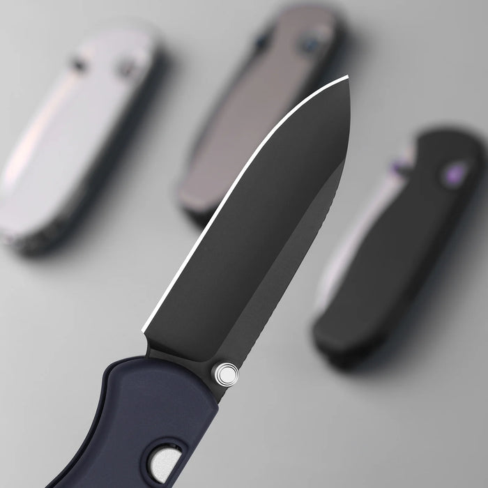 Kizer Ki3619BDA1 Drop Bear Zero (Elmax, DLC Ultra, Drop Point, Aluminum) Pocket Knife