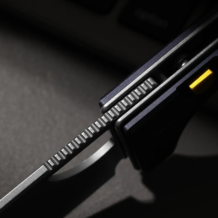 Kizer V3708A1 Little Ringbo (AEB-L, Satin, Drop Point, Aluminum) Pocket Knife