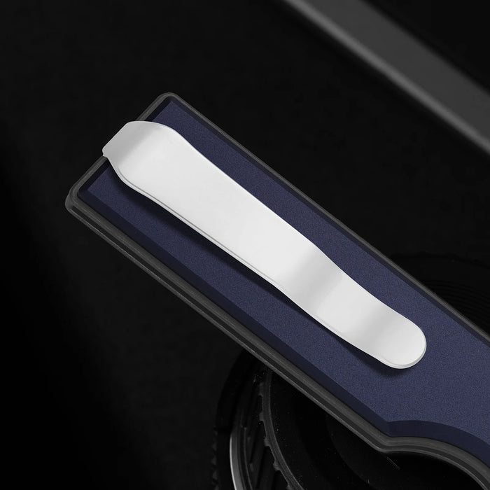 Kizer V3708A1 Little Ringbo (AEB-L, Satin, Drop Point, Aluminum) Pocket Knife