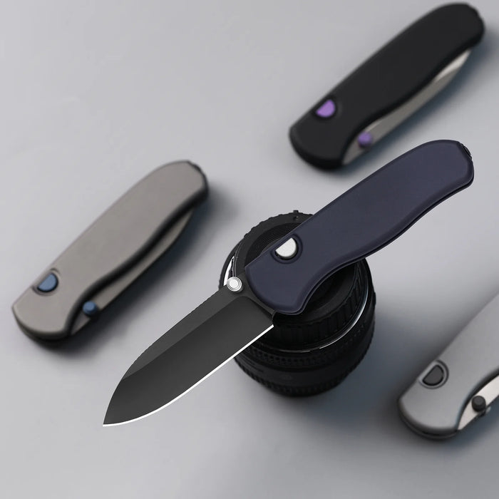 Kizer Ki3619BDA1 Drop Bear Zero (Elmax, DLC Ultra, Drop Point, Aluminum) Pocket Knife