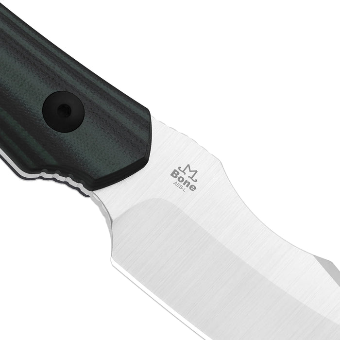 Kizer 1122A3 Bone (AEB-L, Drop Point, Satin, G10) Fixed Blade Knife