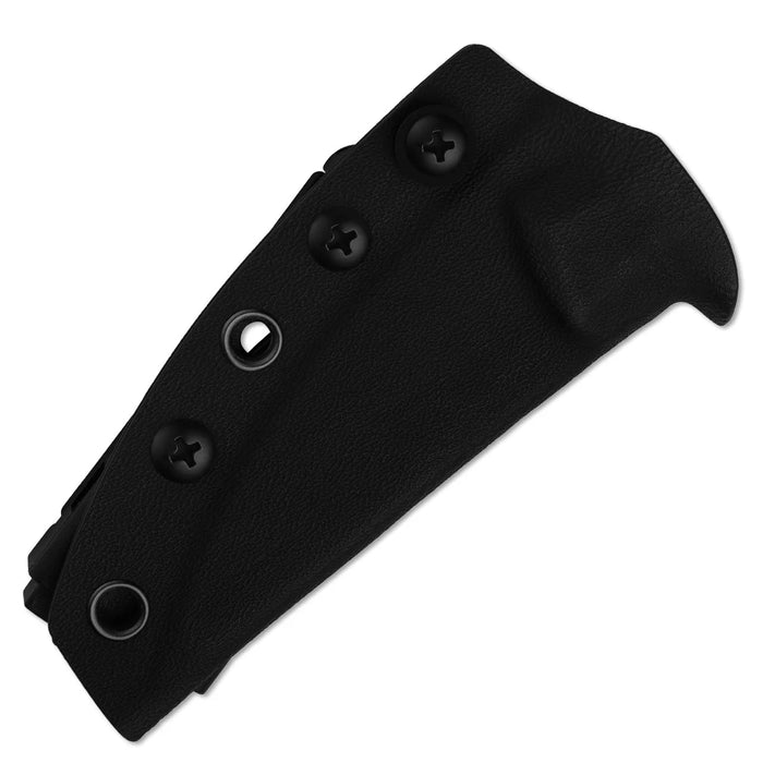 Kizer 1124A4 Momo Fix 3 (AEB-L, Drop Point, Black PVD Coating, Micarta & G10) Fixed Blade Knife