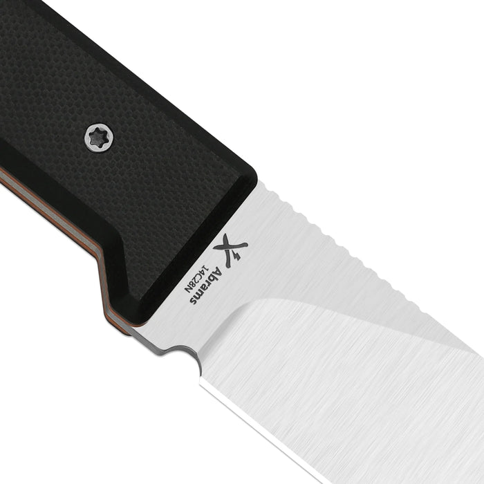 Kizer 1133A3 Abrams (14C28N, Spey Point, Satin, G10) Fixed Blade Knife