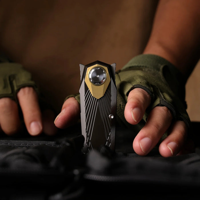 Remette RTIP-A RT-Infinite Power (M390, Dagger, Satin, Titanium) Pocket Knife