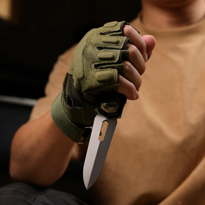 Remette RTIP-A RT-Infinite Power (M390, Dagger, Satin, Titanium) Pocket Knife