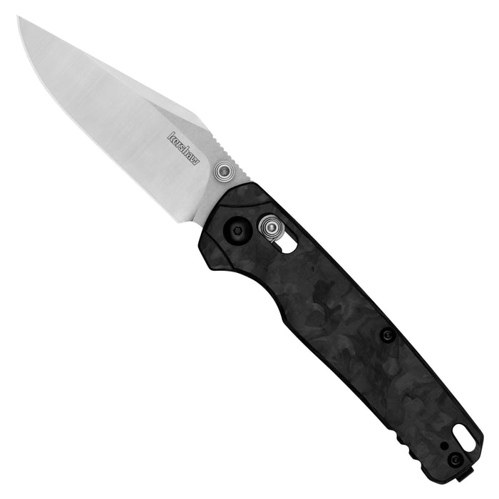 Kershaw 6106CF Bel Air (CPM MagnaCut, Clip Point, Satin/Stonewashed, Carbon Fiber, DuraLock) Pocket Knife