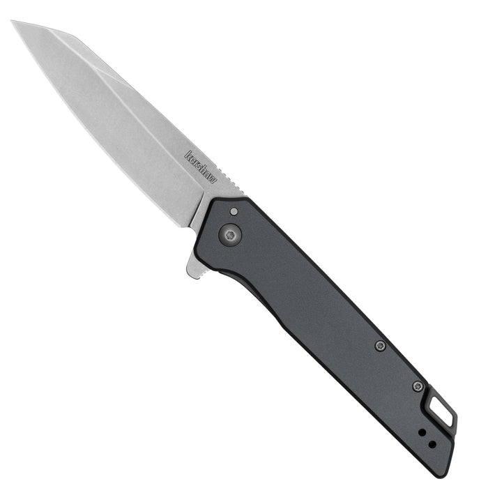 Kershaw 1441 Misdirect XL (4Cr14, Reverse Tanto, Stonewashed, Gray Stainless Steel, Frame Lock) Pocket Knife