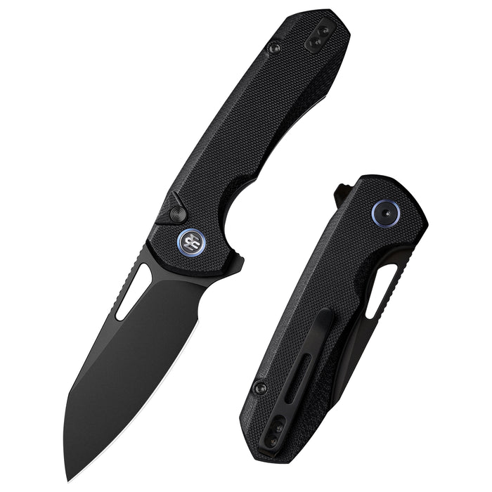 Remette RTCMLA RT-Camel (14C28N, Sheepsfoot, Titanium Plated, G10, Button Liner Lock) Folding Pocket Knife