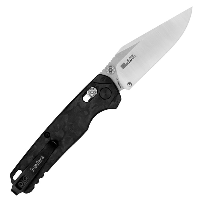 Kershaw 6106CF Bel Air (CPM MagnaCut, Clip Point, Satin/Stonewashed, Carbon Fiber, DuraLock) Pocket Knife