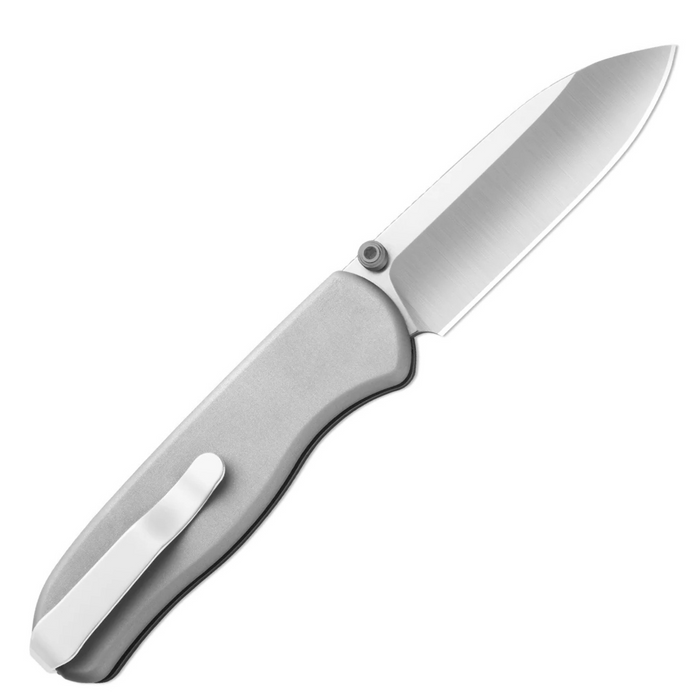 Kizer Ki3619BDA4 Drop Bear Zero (M390, Satin, Drop Point, Aluminum) Pocket Knife