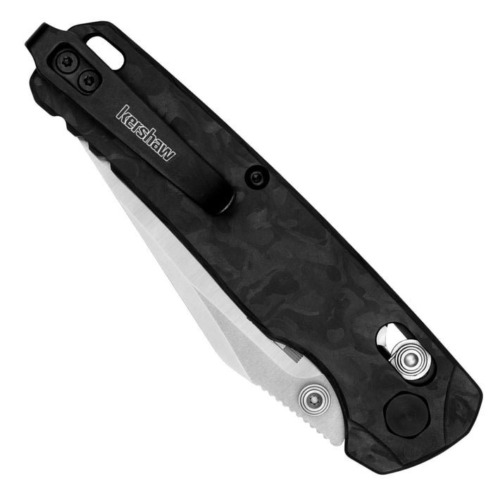 Kershaw 6106CF Bel Air (CPM MagnaCut, Clip Point, Satin/Stonewashed, Carbon Fiber, DuraLock) Pocket Knife