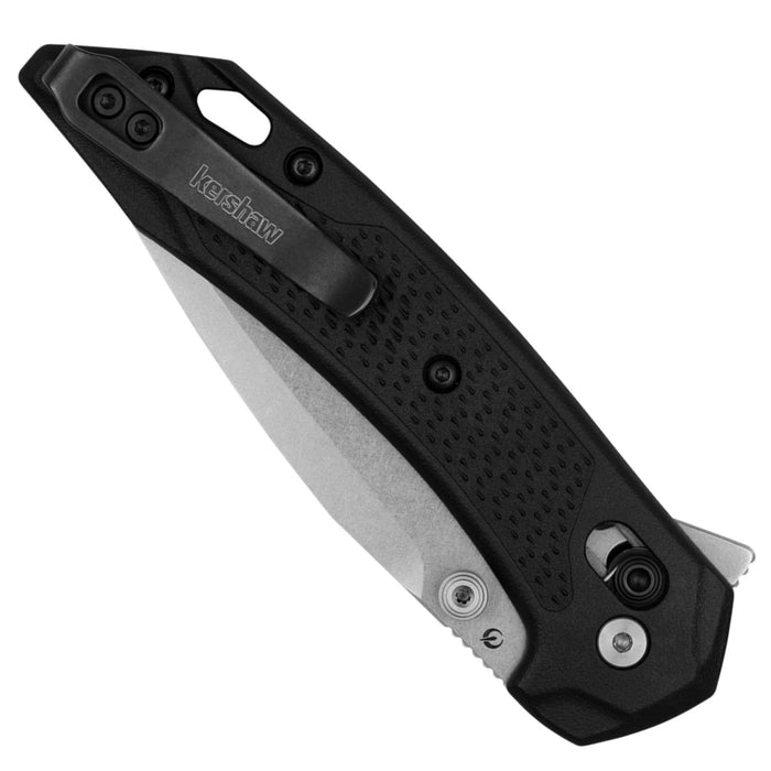 Kershaw 6000 Bonneville (14C28N, Clip Point, Stonewashed, GFN, DuraLock) Pocket Knife