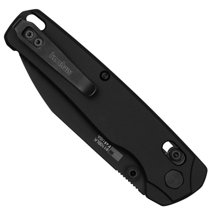 Kershaw 6110BLK Bel Air XL (CPM MagnaCut, Reverse Tanto, Black PVD, Black Aluminum, DuraLock) Pocket Knife