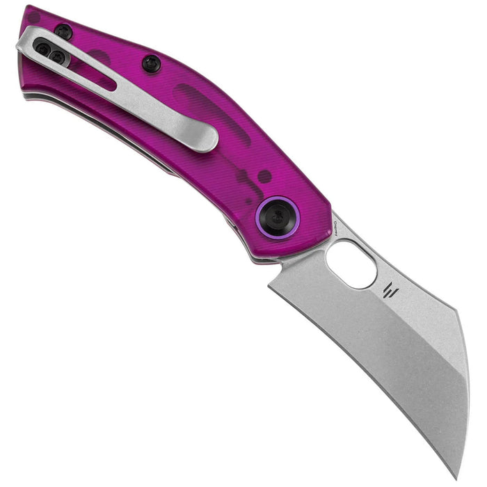 Tenable B2087A1 Osprey (Nitro-V, Recurved Hawkbill, Stonewashed, Purple PC) Pocket Knife