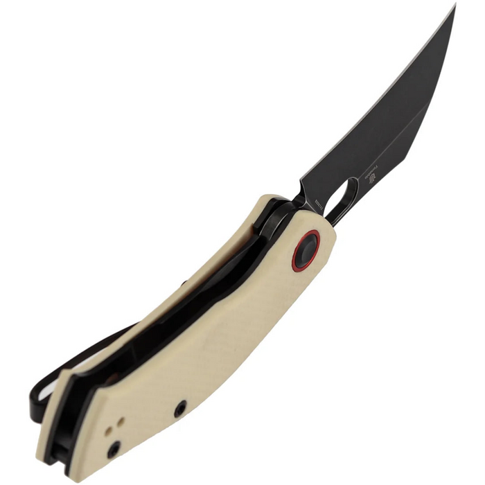 Tenable B2087A2 Osprey (Nitro-V, Recurved Hawkbill, Blackwash, Ivory White G10) Pocket Knife