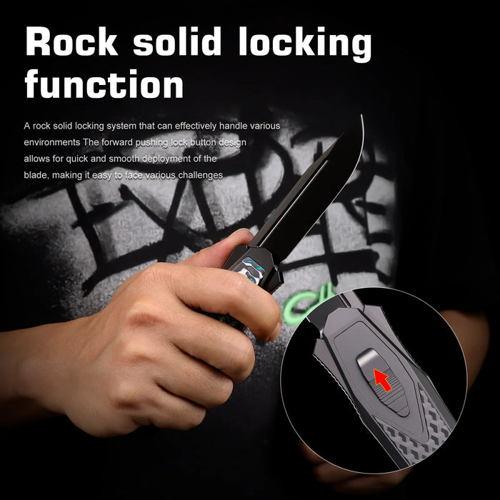 Remette ZL101B5 RT-Swordfish (M390, Clip Point, DLC, Titanium/Carbon Fiber) Gravity Knife