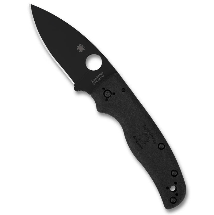 Spyderco C229PBBK Shaman Lightweight (CTS BD1N, Drop Point, Black FRN, Compression Lock) Pocket Knife