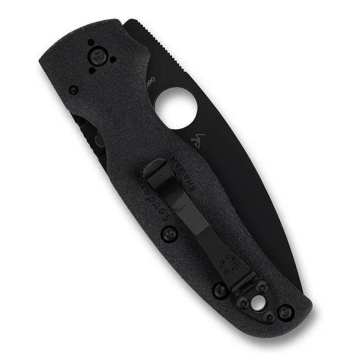 Spyderco C229PBBK Shaman Lightweight (CTS BD1N, Drop Point, Black FRN, Compression Lock) Pocket Knife