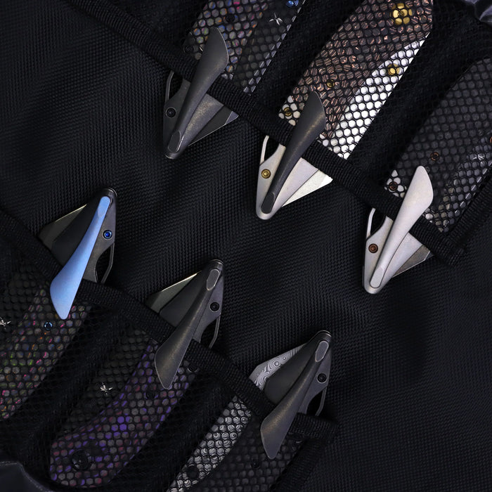 Kansept K1151A3 K9 (CPM S35VN, Modified Wharncliffe, Blackwash, 80S Camo Carbon & Blackwash Titanium) Folding Knife