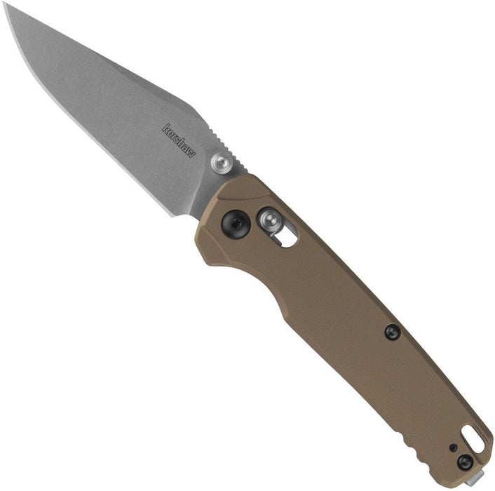 Kershaw 6106FDE Bel Air (MagnaCut, Clip Point, Stonewashed, Aluminum) Pocket Knife