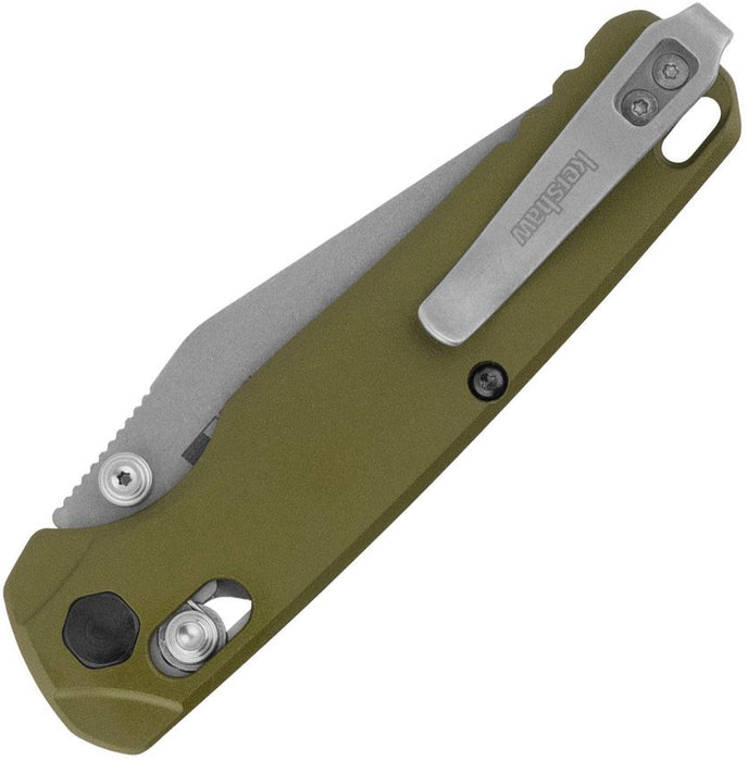 Kershaw 6106OL Bel Air (MagnaCut, Clip Point, Stonewashed, Aluminum) Pocket Knife