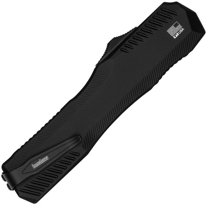 Kershaw 9000CFBLK Livewire (MagnaCut, Spear Point, PVD Coating, Carbon Fiber) Automatic Pocket Knife