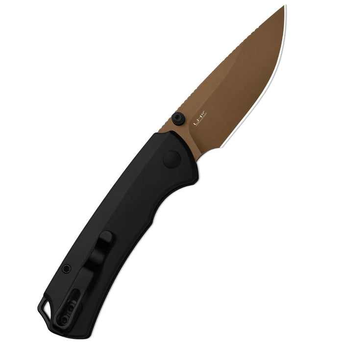 Kizer Ki3490.2BDA2 T1 BD (Elmax, Sunset Metal DLC, Titanium, Drop Point) Pocket Knife