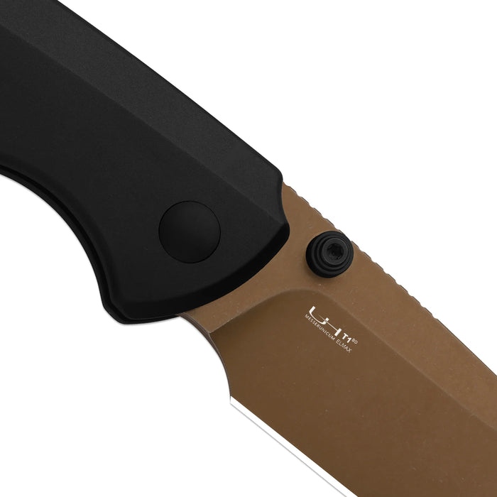 Kizer Ki3490.2BDA2 T1 BD (Elmax, Sunset Metal DLC, Titanium, Drop Point) Pocket Knife