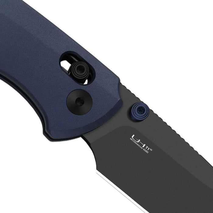 Kizer Ki3490.2CDA2 T1 CD (M390, Drop Point, Black Matte DLC Ultra, Aluminum) Pocket Knife