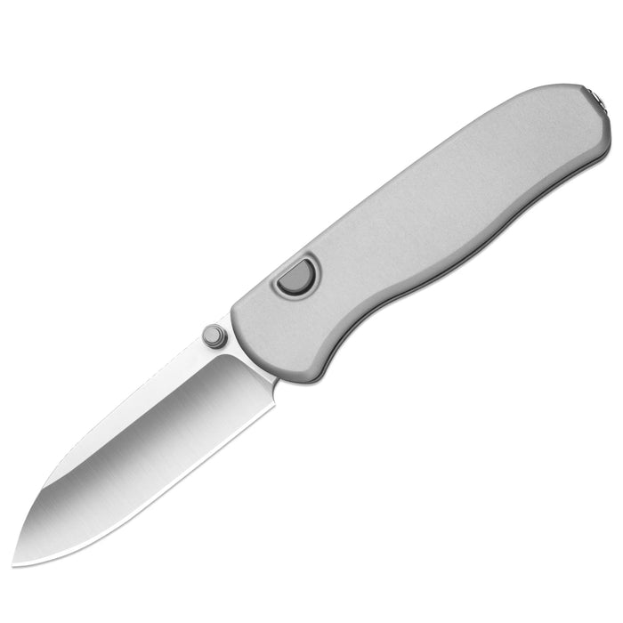 Kizer Ki3619BDA4 Drop Bear Zero (M390, Satin, Drop Point, Aluminum) Pocket Knife
