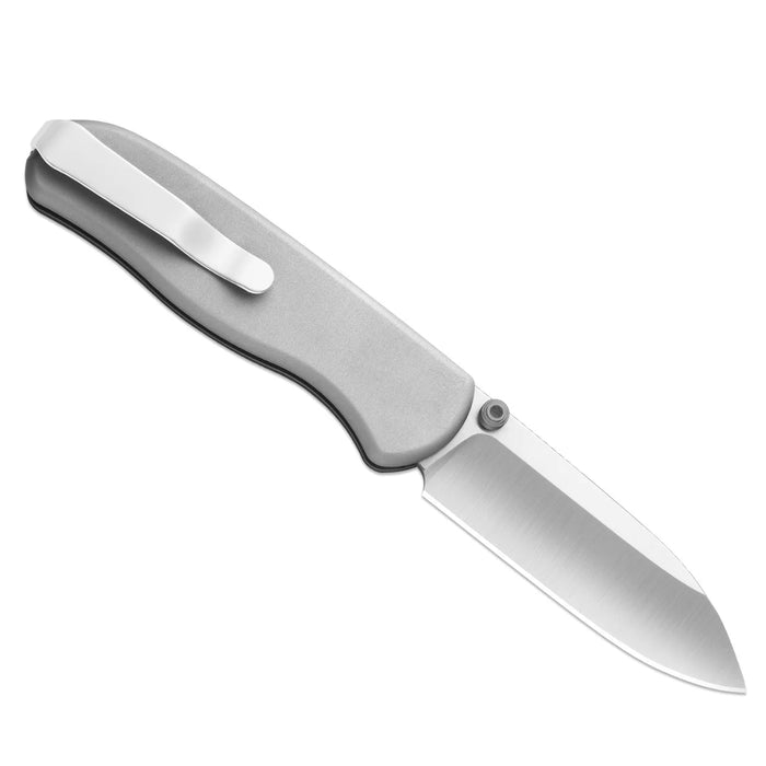 Kizer Ki3619BDA4 Drop Bear Zero (M390, Satin, Drop Point, Aluminum) Pocket Knife