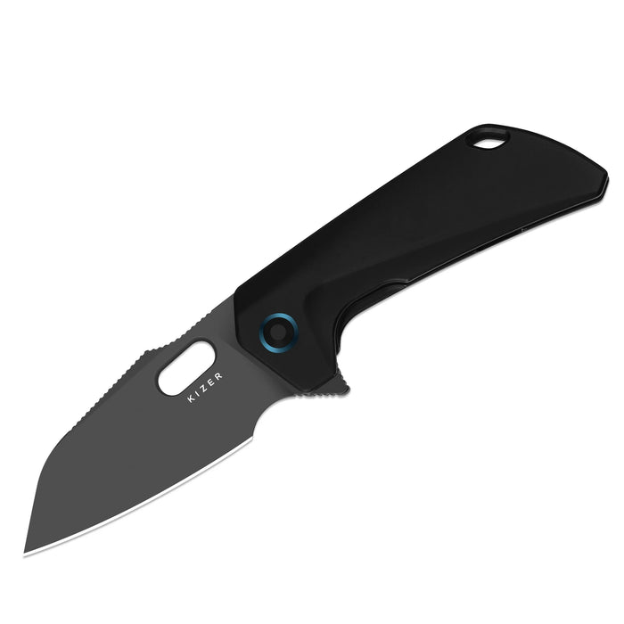 Kizer Ki3701A2 Takahe (S35VN, Sheepsfoot, Matte DLC Ultra, Titanium, Frame Lock) Pocket Knife