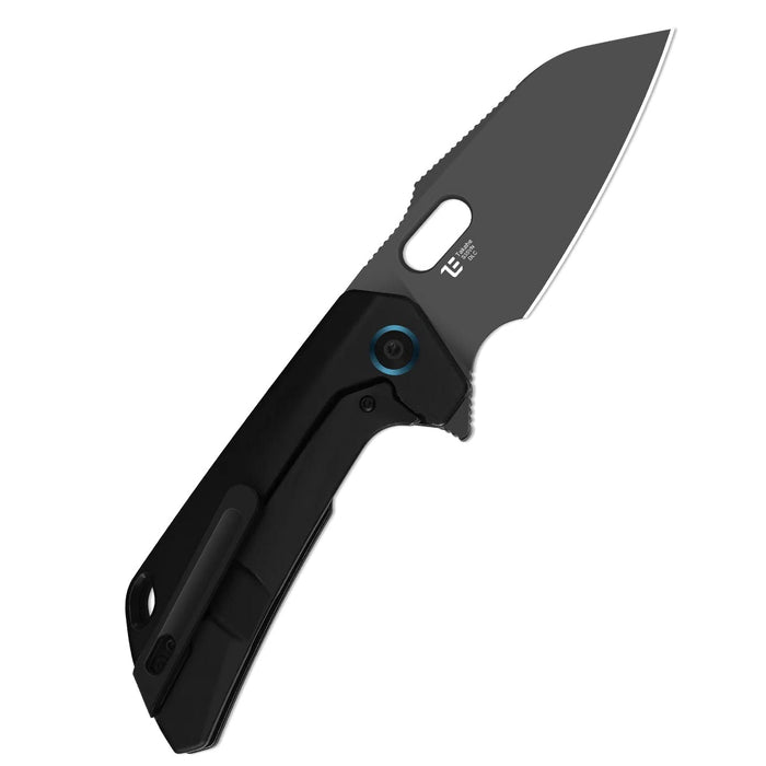 Kizer Ki3701A2 Takahe (S35VN, Sheepsfoot, Matte DLC Ultra, Titanium, Frame Lock) Pocket Knife