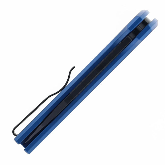 Pro-Tech RCS1103-Blue Scapegoat Compact (MagnaMax, Clip Point, DLC, Aluminum, Blue) Automatic Pocket Knife