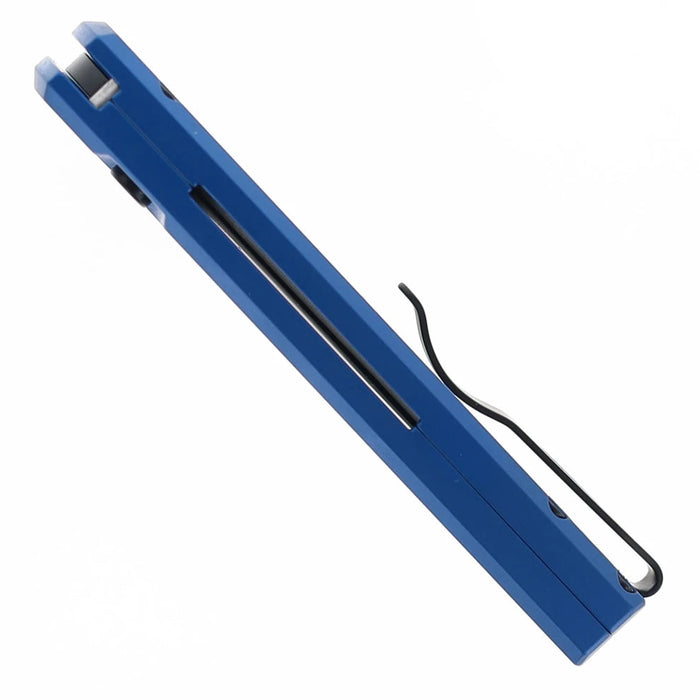 Pro-Tech RCS1103-Blue Scapegoat Compact (MagnaMax, Clip Point, DLC, Aluminum, Blue) Automatic Pocket Knife