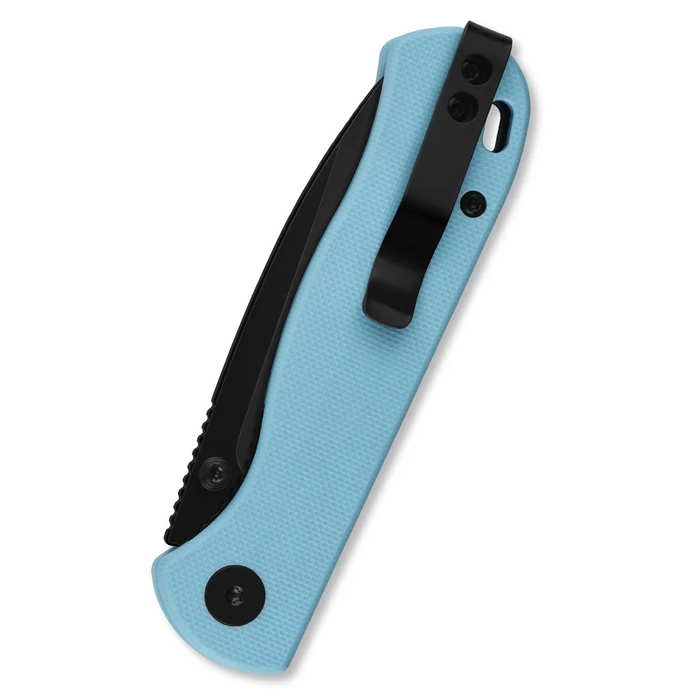 QSP QS170-B2 Ferret (Nitro V, Clip Point, Sky Blue G10) Pocket Knife