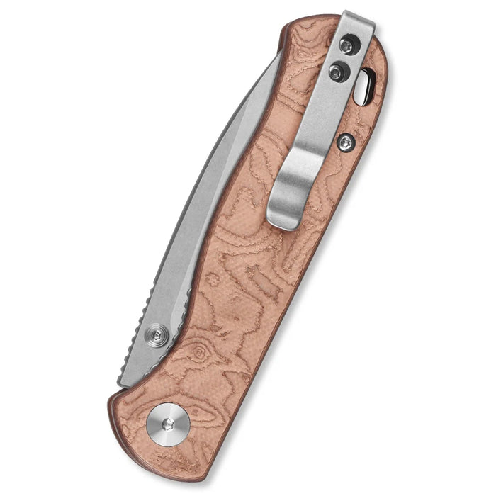 QSP QS170-E1 Ferret (Nitro V, Clip Point, Copper Foil G10) Pocket Knife