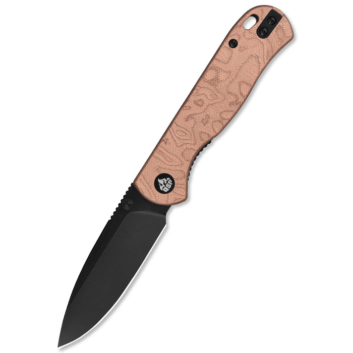 QSP QS170-E2 Ferret (Nitro V, Clip Point, Copper Foil G10) Pocket Knife