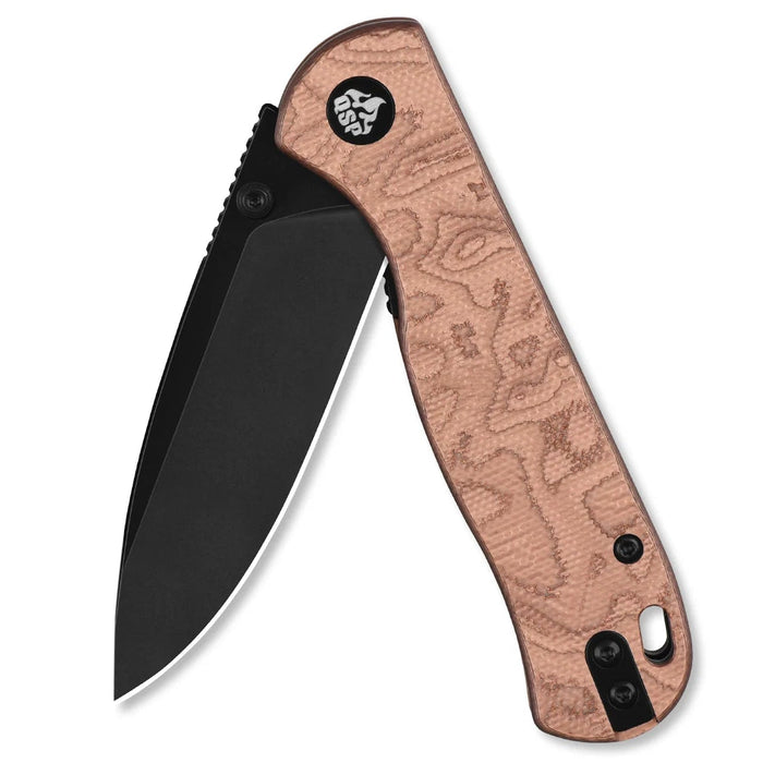 QSP QS170-E2 Ferret (Nitro V, Clip Point, Copper Foil G10) Pocket Knife