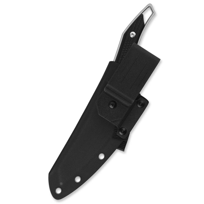 QSP QS172-A1 T-Cook (Nitro V, Wharncliffe, Sheath, Stonewashed, G10) Fixed Blade Knife