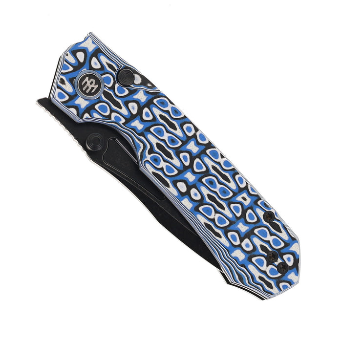 Remette RNGD262 RT-Rhino (D2, Drop Point, G10, Button Liner Lock) Pocket Knife