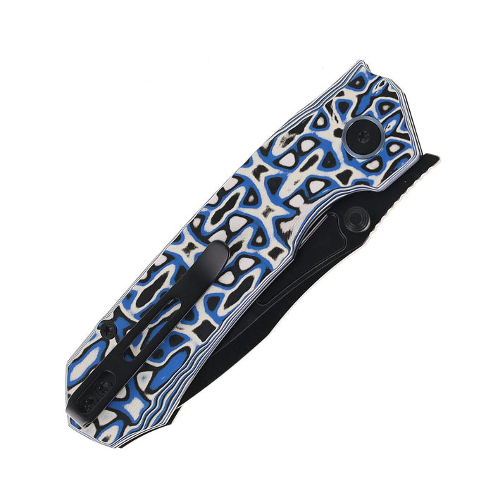 Remette RNGD262 RT-Rhino (D2, Drop Point, G10, Button Liner Lock) Pocket Knife