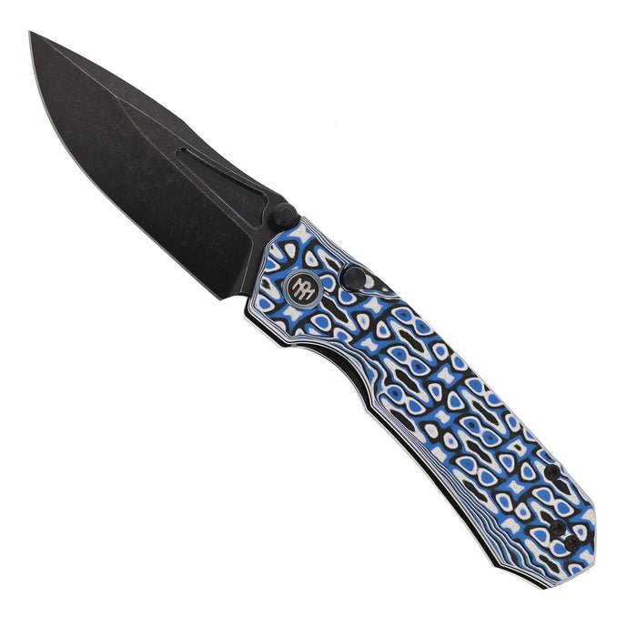Remette RNGD262 RT-Rhino (D2, Drop Point, G10, Button Liner Lock) Pocket Knife