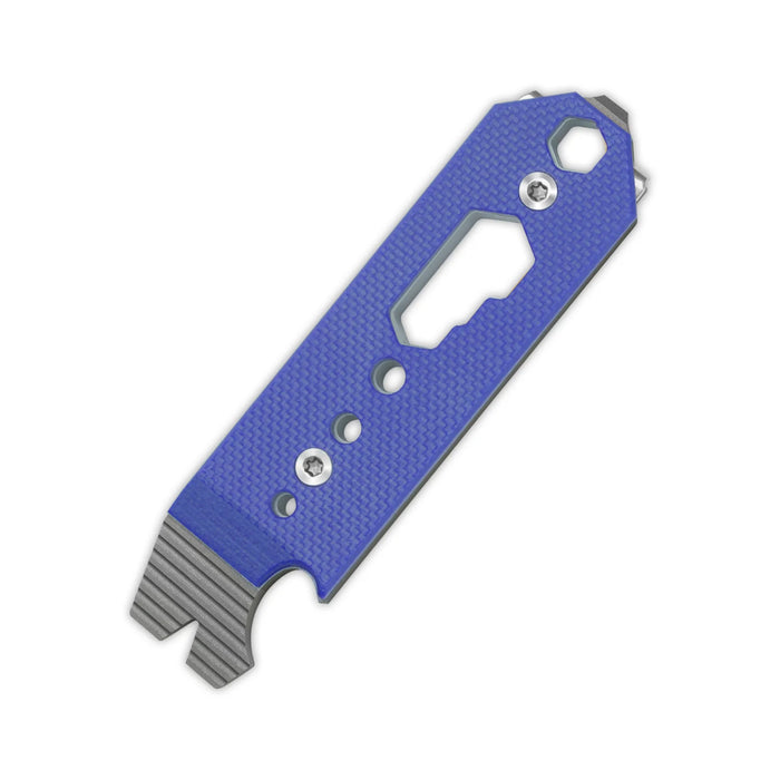 Kizer T122A4 Pac-Bar (Blue, Stonewashed, Titanium/G10) Multi-Tool