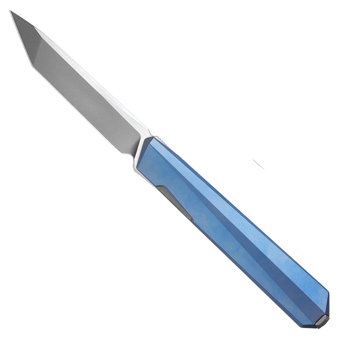 Remette EGA4 RT-ELIGO (M390, Tanto, Pearlescent, Titanium, Liner Lock) Pocket Knife
