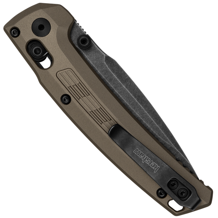 Kershaw 6200 Continental (CPM MagnaCut, BlackWash, Drop Point, Aluminum, FDE) Folding Knife