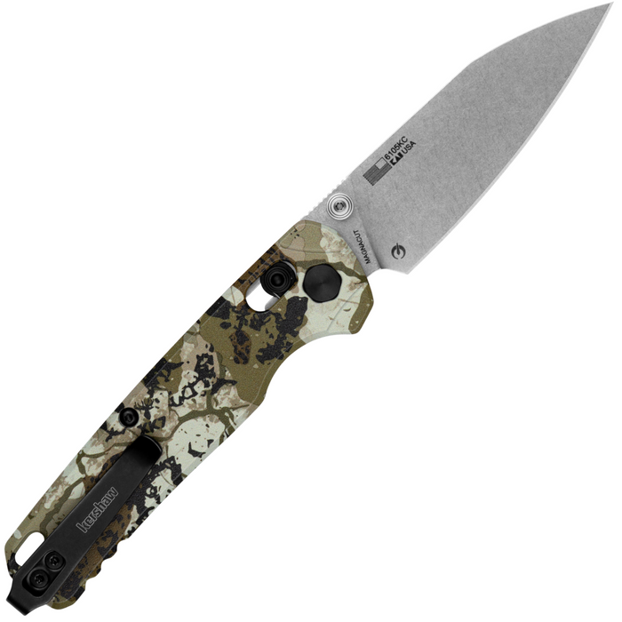 Kershaw 6105KC Bel Air (CPM MagnaCut, Stonewashed, Reverse Tanto, Aluminum, Kings Camo) Folding Knife